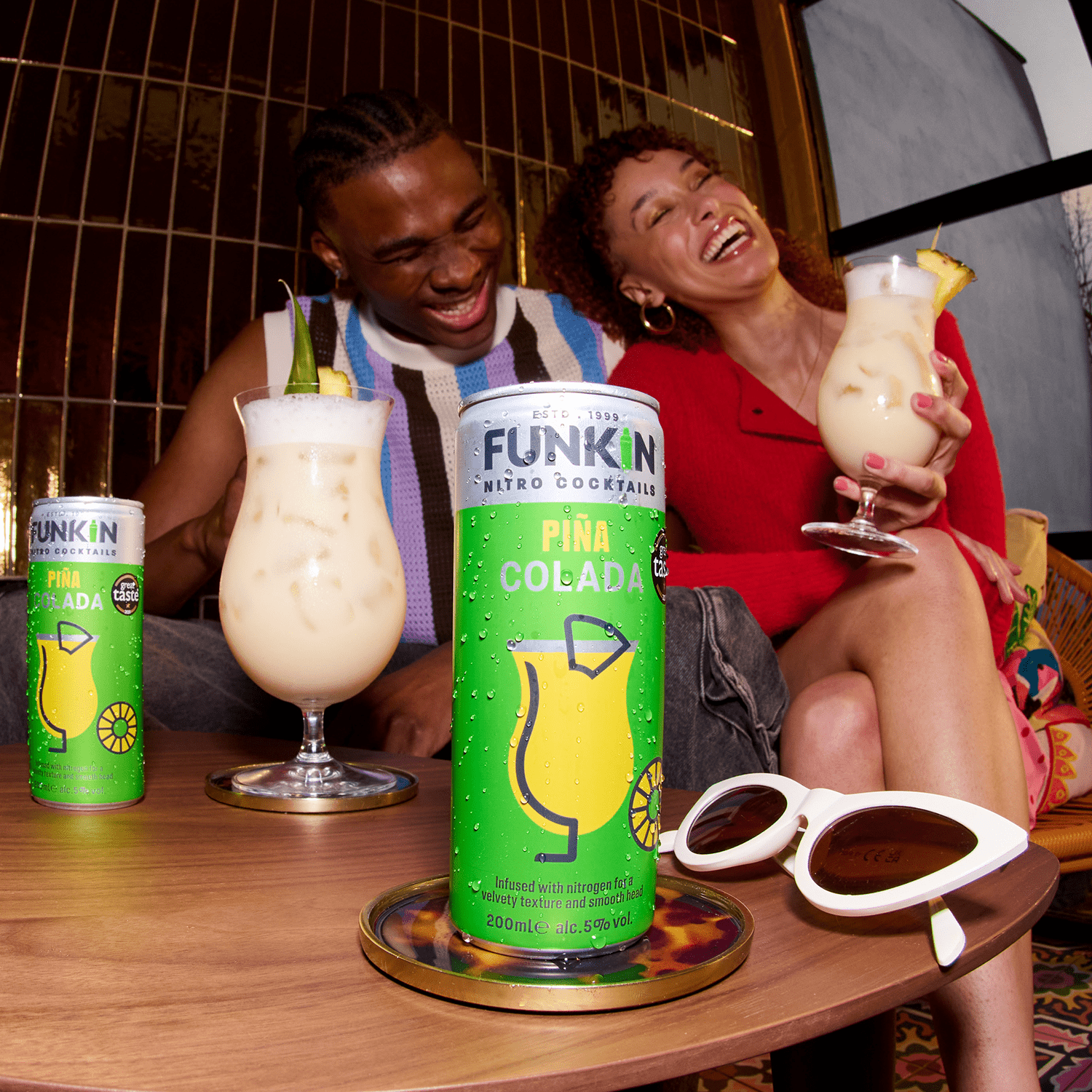 Piña Colada Nitro Can (12 x 200ml) CAN FUNKIN COCKTAILS