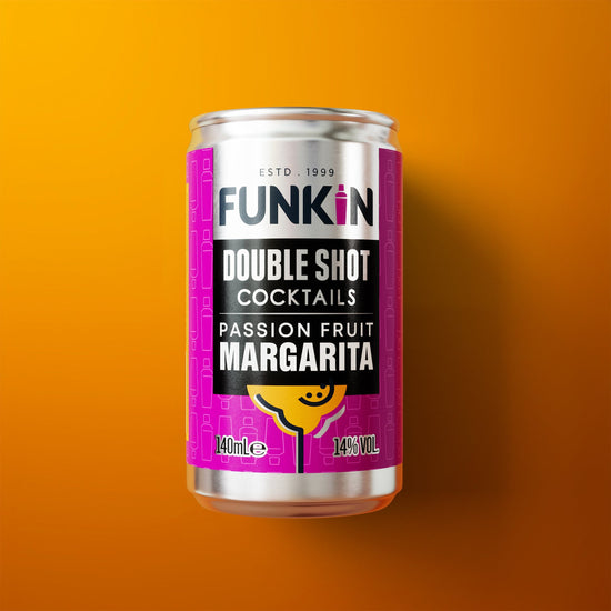 Passion Fruit Margarita Double Shot Can (10 x 140ml) CAN FUNKIN COCKTAILS 