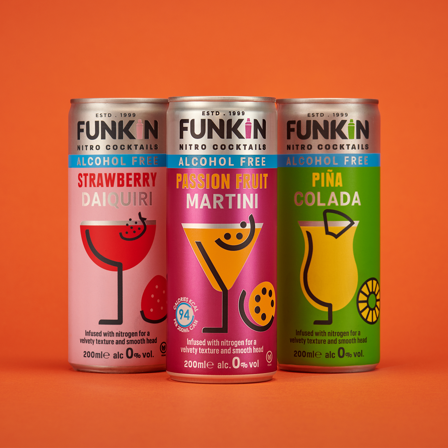 <p>0% booze, </p><p>100% flavour!</p>