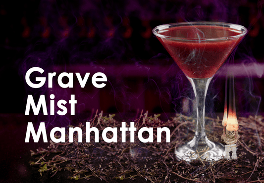 COCKTAIL RECIPE: HALLOWEEN GRAVE MIST MANHATTAN