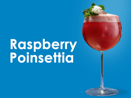 COCKTAIL RECIPE: RASPBERRY POINSETTIA