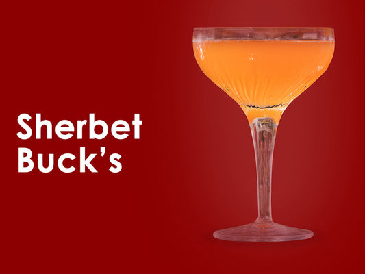 COCKTAIL RECIPE: SHERBET BUCK'S FIZZ