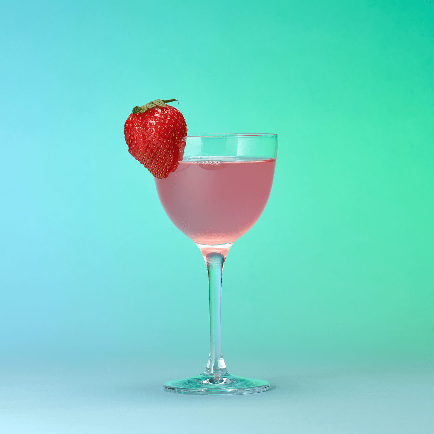 BUBBLEGUM GIN AND TONIC COCKTAIL