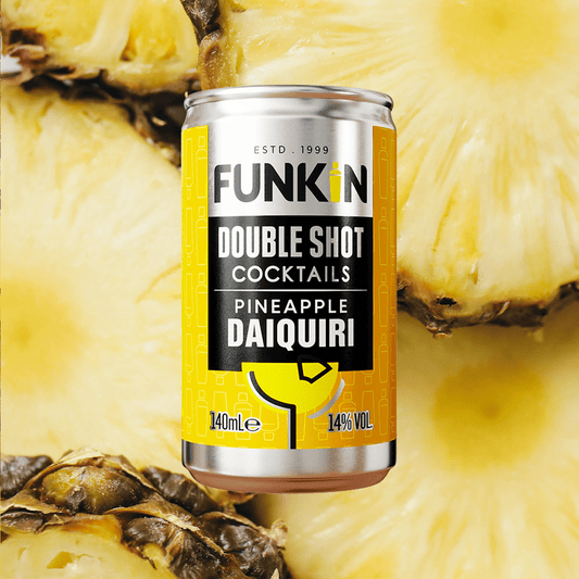 Pineapple Daiquiri Double Shot Can (10 x 140ml) CAN FUNKIN COCKTAILS 