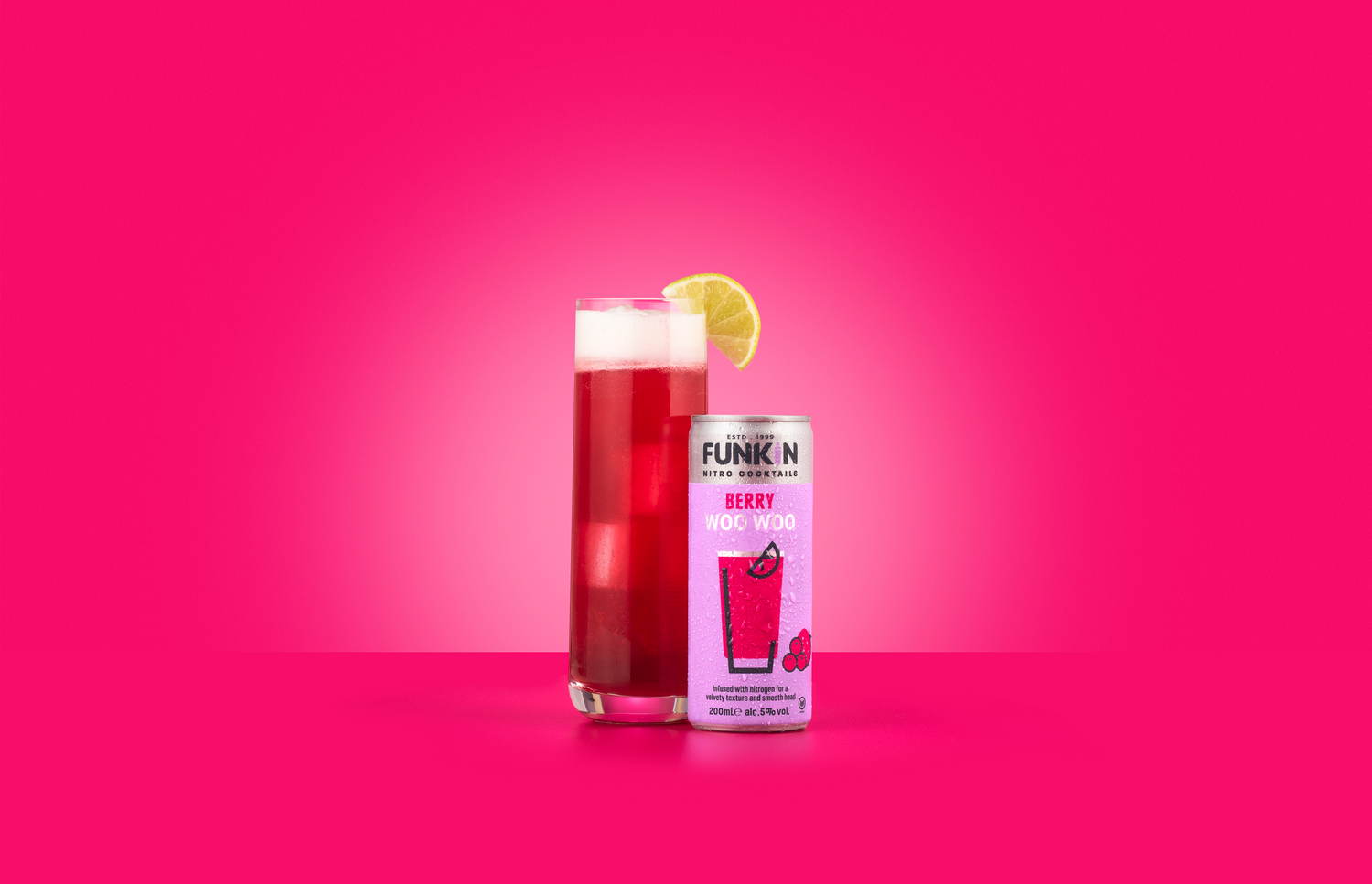 Berry Woo Woo Nitro Cocktail Buy Online FUNKIN COCKTAILS FUNKIN