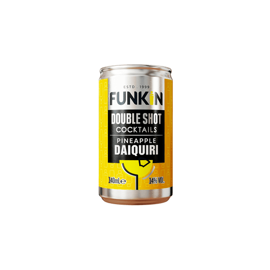 Pineapple Daiquiri Double Shot Can (10 x 140ml) CAN FUNKIN COCKTAILS 
