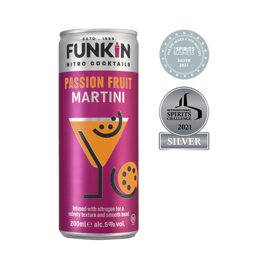 Passion Fruit Martini Nitro Can CAN FUNKIN COCKTAILS 