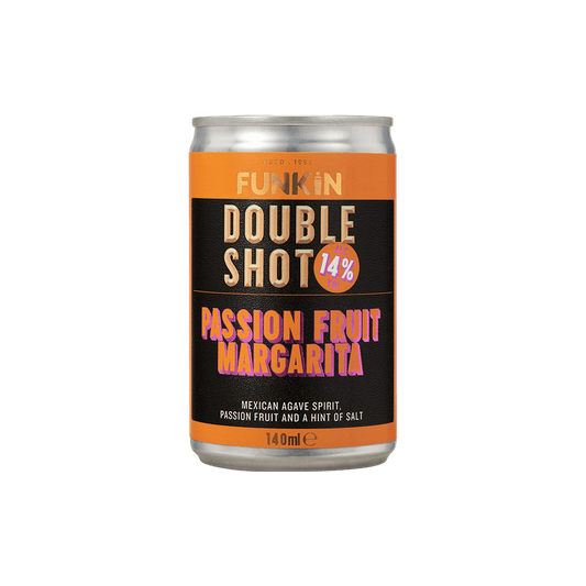 Passion Fruit Margarita Double Shot Can (10 x 140ml) CAN FUNKIN COCKTAILS 