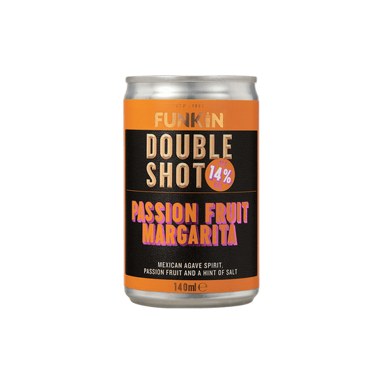 Passion Fruit Margarita Double Shot Can (10 x 140ml) CAN FUNKIN COCKTAILS 