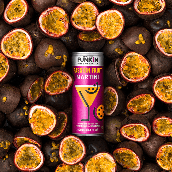 Passion Fruit Martini Nitro Can (12 x 200ml) CAN FUNKIN COCKTAILS 