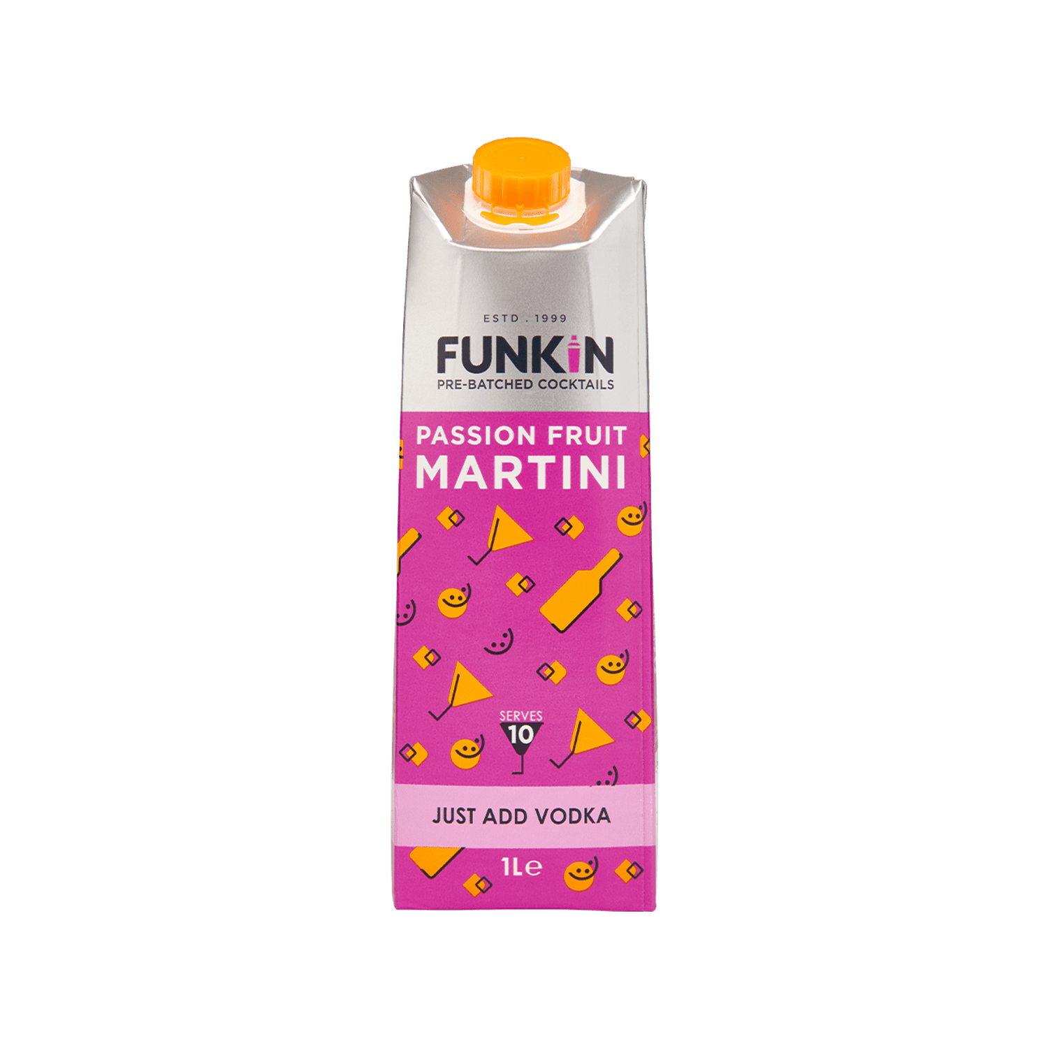 FUNKIN IRN-BRU Vodka Martini (12 x 200ml) | FUNKIN COCKTAILS