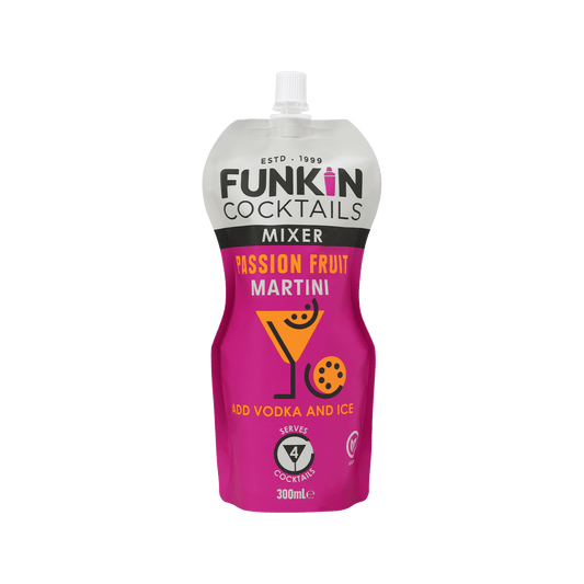 Passion Fruit Martini Mixer Pouch FUNKIN COCKTAILS 