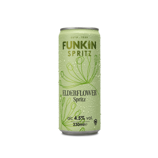 Elderflower Spritz (12 x 330ml) CAN FUNKIN COCKTAILS 