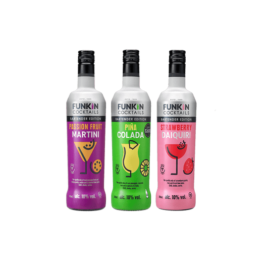 Ready-To-Serve Bottles - Variety Pack FUNKIN COCKTAILS 