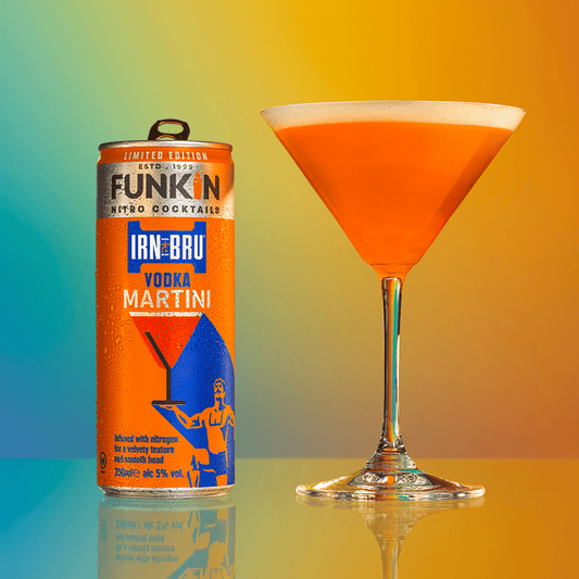 FUNKIN IRN-BRU Vodka Martini Sharing Pack (8 x 200ml) CAN FUNKIN Cocktails 