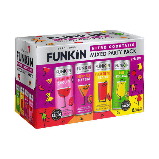 Nitro Can Cocktail Mixed Party Pack CAN FUNKIN COCKTAILS 
