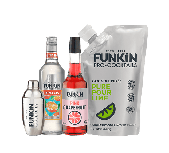 Pink Grapefruit Margarita Kit FUNKIN COCKTAILS 