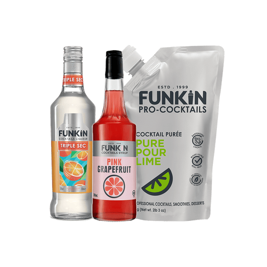Pink Grapefruit Margarita Kit FUNKIN COCKTAILS 