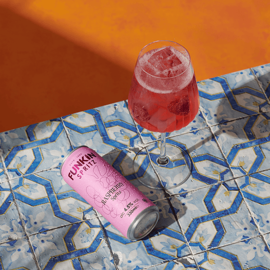 Raspberry Spritz (12 x 330ml) CAN FUNKIN COCKTAILS 