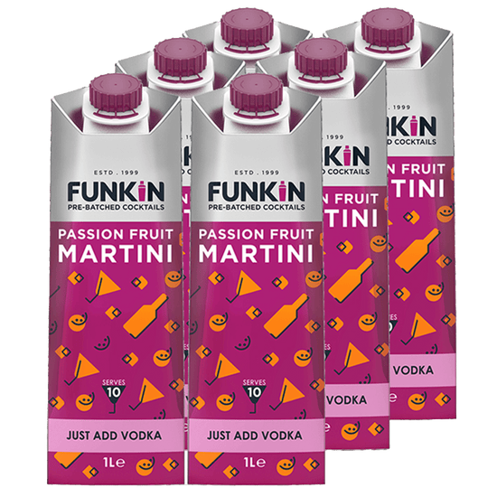 Passion Fruit Martini Mixer MIXERS FUNKIN COCKTAILS 1000 ml 6 
