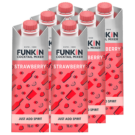 Strawberry Mixer MIXERS FUNKIN 1000 ml 6 